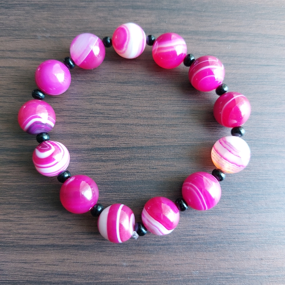 Beautiful natural stone beads handmade jewelry